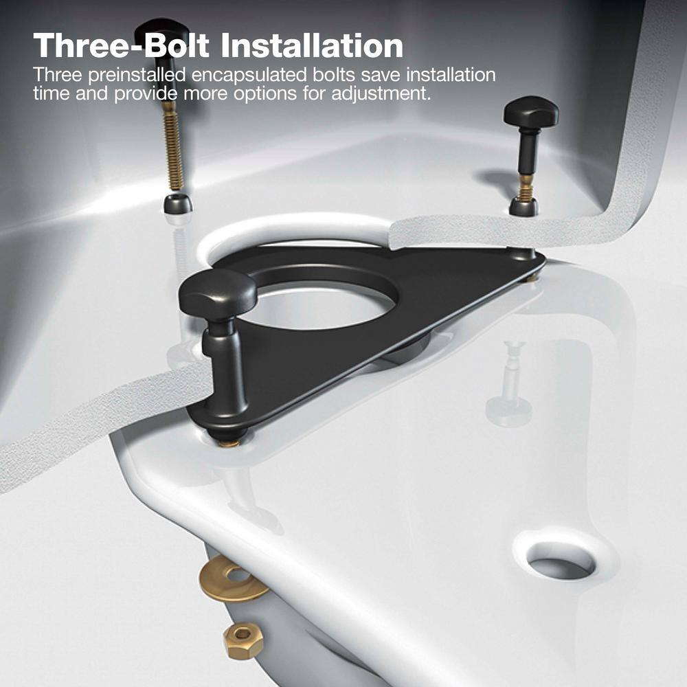 Extra Tall Highline Arc Complete Solution 2-piece 1.28 GPF Single Flush Elongated Toilet in White (Seat Included) 78305-0